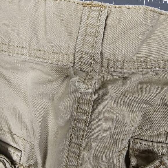 Vintage Polo Jeans Co Cargo Shorts Mens 36x11 Baggy Loose Classic 90s Preppy - Picture 13 of 14